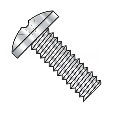 Usa Industrials #10-24 x 3/8 in Phillips Binding Machine Screw, Plain 18-8 Stainless Steel BULK-SCRW-6063